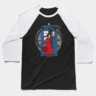 Time Lady Baseball T-Shirt